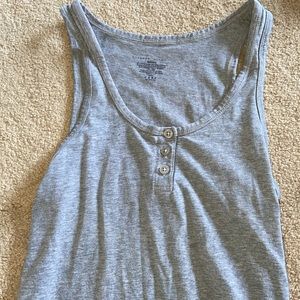 grey Tommy Hilfiger tank